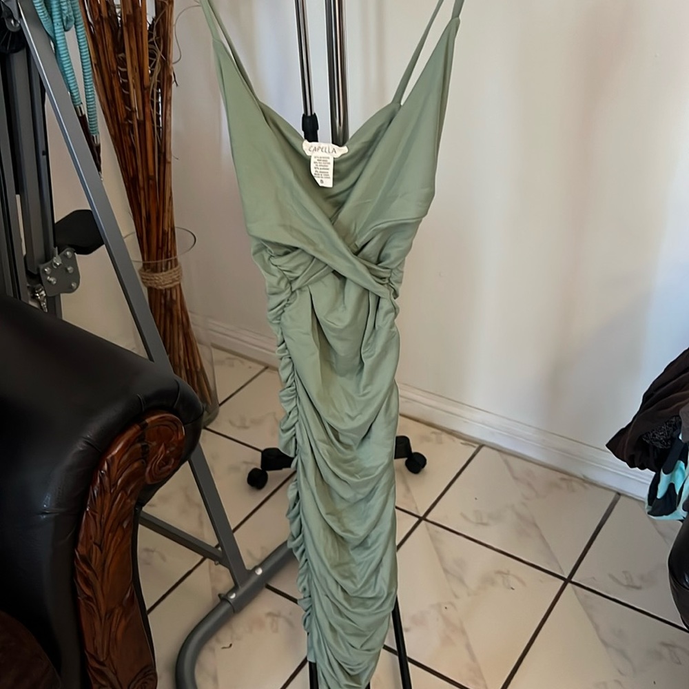 Green dress